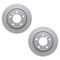 Dynamic Friction 4612-31015 - Brake Kit - Geostop Rotors and 5000 Euro Ceramic Brake Pads with Hardware