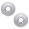 Dynamic Friction 4612-31016 - Brake Kit - Geostop Rotors and 5000 Euro Ceramic Brake Pads with Hardware