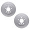 Dynamic Friction 4612-31020 - Brake Kit - Geostop Rotors and 5000 Euro Ceramic Brake Pads with Hardware