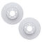 Dynamic Friction 4612-31022 - Brake Kit - Geostop Rotors and 5000 Euro Ceramic Brake Pads with Hardware