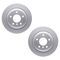 Dynamic Friction 4612-31026 - Brake Kit - Geostop Rotors and 5000 Euro Ceramic Brake Pads with Hardware