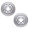Dynamic Friction 4612-31027 - Brake Kit - Geostop Rotors and 5000 Euro Ceramic Brake Pads with Hardware
