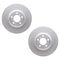 Dynamic Friction 4612-31028 - Brake Kit - Geostop Rotors and 5000 Euro Ceramic Brake Pads with Hardware