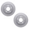 Dynamic Friction 4612-31031 - Brake Kit - Geostop Rotors and 5000 Euro Ceramic Brake Pads with Hardware