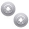 Dynamic Friction 4612-31034 - Brake Kit - Geostop Rotors and 5000 Euro Ceramic Brake Pads with Hardware