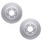 Dynamic Friction 4612-31036 - Brake Kit - Geostop Rotors and 5000 Euro Ceramic Brake Pads with Hardware