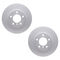 Dynamic Friction 4612-31039 - Brake Kit - Geostop Rotors and 5000 Euro Ceramic Brake Pads with Hardware