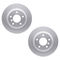 Dynamic Friction 4612-31040 - Brake Kit - Geostop Rotors and 5000 Euro Ceramic Brake Pads with Hardware