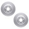 Dynamic Friction 4612-31042 - Brake Kit - Geostop Rotors and 5000 Euro Ceramic Brake Pads with Hardware