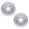 Dynamic Friction 4612-31043 - Brake Kit - Geostop Rotors and 5000 Euro Ceramic Brake Pads with Hardware