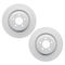 Dynamic Friction 4612-31048 - Brake Kit - Geostop Rotors and 5000 Euro Ceramic Brake Pads with Hardware