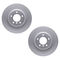 Dynamic Friction 4612-31056 - Brake Kit - Geostop Rotors and 5000 Euro Ceramic Brake Pads with Hardware
