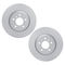 Dynamic Friction 4612-31058 - Brake Kit - Geostop Rotors and 5000 Euro Ceramic Brake Pads with Hardware