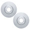 Dynamic Friction 4612-31066 - Brake Kit - Geostop Rotors and 5000 Euro Ceramic Brake Pads with Hardware