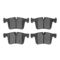 Dynamic Friction 4612-31074 - Brake Kit - Geostop Rotors and 5000 Euro Ceramic Brake Pads with Hardware