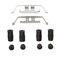 Dynamic Friction 4612-31074 - Brake Kit - Geostop Rotors and 5000 Euro Ceramic Brake Pads with Hardware