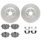 Dynamic Friction Brake Kit - GeoEuro Brake Rotors and Brake Pads