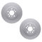 Dynamic Friction 4612-31079 - Brake Kit - Geostop Rotors and 5000 Euro Ceramic Brake Pads with Hardware