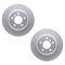 Dynamic Friction 4612-31080 - Brake Kit - Geostop Rotors and 5000 Euro Ceramic Brake Pads with Hardware
