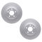 Dynamic Friction 4612-31084 - Brake Kit - Geostop Rotors and 5000 Euro Ceramic Brake Pads with Hardware