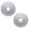 Dynamic Friction 4612-31085 - Brake Kit - Geostop Rotors and 5000 Euro Ceramic Brake Pads with Hardware