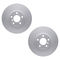 Dynamic Friction 4612-31087 - Brake Kit - Geostop Rotors and 5000 Euro Ceramic Brake Pads with Hardware
