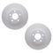 Dynamic Friction 4612-31090 - Brake Kit - Geostop Rotors and 5000 Euro Ceramic Brake Pads with Hardware