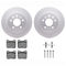 Dynamic Friction Brake Kit - GeoEuro Brake Rotors and Brake Pads