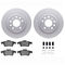 Dynamic Friction Brake Kit - GeoEuro Brake Rotors and Brake Pads