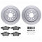 Dynamic Friction Brake Kit - GeoEuro Brake Rotors and Brake Pads