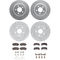 Dynamic Friction - Drilled and Slotted - Stage 2 Street Rotor and Pad Kit