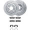 Dynamic Friction 2512-48206 - Brake Kit - Coated Slotted Brake Rotors and 5000 Advanced Brake Pads with Hardware