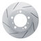 Dynamic Friction 2712-02027 - Brake Kit - Slotted Coated Carbon Alloy Brake Rotor and Active Performance 309 Brake Pads