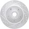Dynamic Friction Brake Kit - 227 Zinc Coated Drilled & Slotted Rotors with 5000 Brake Pads