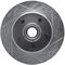 Dynamic Friction Brake Kit - 227 Zinc Coated Drilled & Slotted Rotors with 5000 Brake Pads