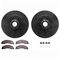 Dynamic Friction Brake Kit - 227 Zinc Coated Drilled & Slotted Rotors with 5000 Brake Pads