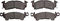 Dynamic Friction Brake Kit - 227 Zinc Coated Drilled & Slotted Rotors with 5000 Brake Pads
