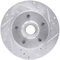 Dynamic Friction Brake Kit - 227 Zinc Coated Drilled & Slotted Rotors with 5000 Brake Pads