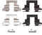 Dynamic Friction 7514-76161 - Brake Kit - Silver Zinc Coated Drilled and Slotted Rotors and 5000 Brake Pads with Hardware