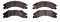 Dynamic Friction Brake Kit - 227 Zinc Coated Drilled & Slotted Rotors with 5000 Brake Pads