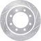 Dynamic Friction Brake Kit - 227 Zinc Coated Drilled & Slotted Rotors with 5000 Brake Pads