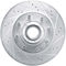 Dynamic Friction Brake Kit - 227 Zinc Coated Drilled & Slotted Rotors with 5000 Brake Pads