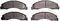 Dynamic Friction Brake Kit - 227 Zinc Coated Drilled & Slotted Rotors with 5000 Brake Pads
