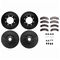 Dynamic Friction Brake Kit - 227 Zinc Coated Drilled & Slotted Rotors with 5000 Brake Pads