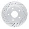 Dynamic Friction Sport Coated Drilled and Slotted Brake Rotors