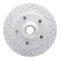 Dynamic Friction 2004-54010 - Geoperformance Coated Drilled and Slotted Brake Rotor 4 Wheel Set