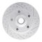 Dynamic Friction 2004-54010 - Geoperformance Coated Drilled and Slotted Brake Rotor 4 Wheel Set