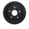 Dynamic Friction 2004-54010 - Geoperformance Coated Drilled and Slotted Brake Rotor 4 Wheel Set