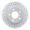 Dynamic Friction Sport Coated Drilled and Slotted Brake Rotors