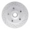 Dynamic Friction 2412-54003 - Brake Kit - Hi Carbon Drilled and Slotted Rotors and 1400 Brake Pads With Hardware